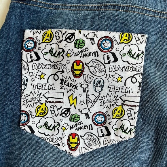 PAIGE Daryn Upcycled Avenger Jean Shorts size 31 - Picture 7 of 10